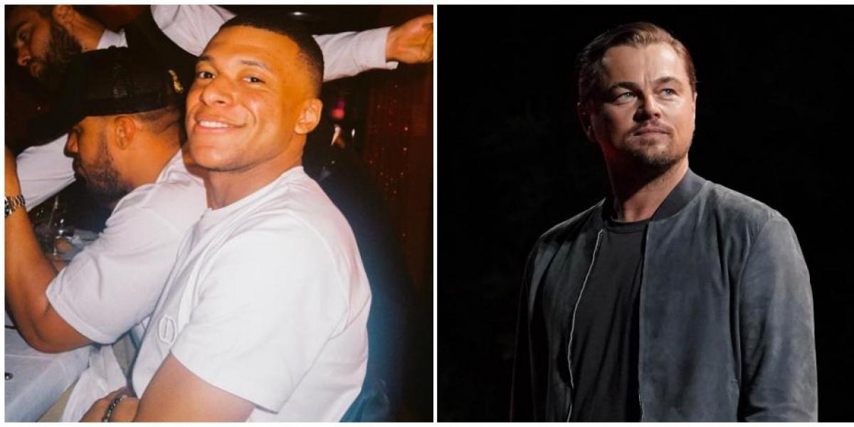 'Pillan' a Leonardo DiCaprio de fiesta con una ex de Kylian Mbappé