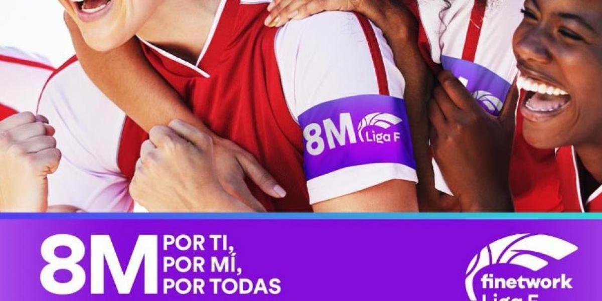 'Por ti, por mí, por todas', lema de la Liga F esta jornada