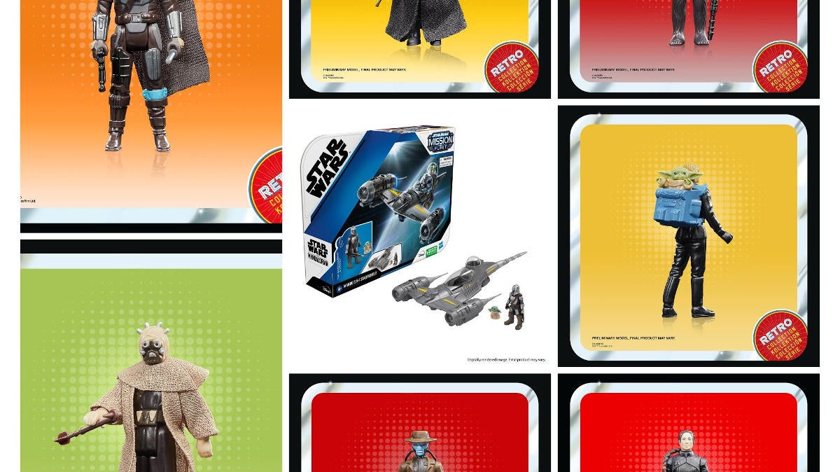 Las figuras de la colección retro de Star Wars debutan en la semana 2 de Mando Mania