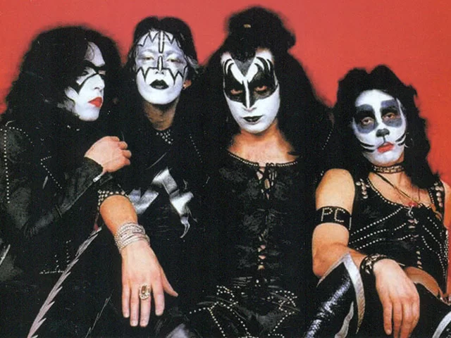 beso 1974 foto de la banda