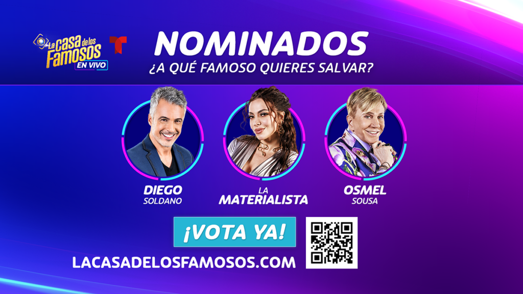 Así quedó La Casa de los Famosos tras las nominaciones: cómo votar por tu favorito