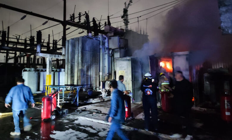 25 mil afectados en NL por incendio en planta de CFE