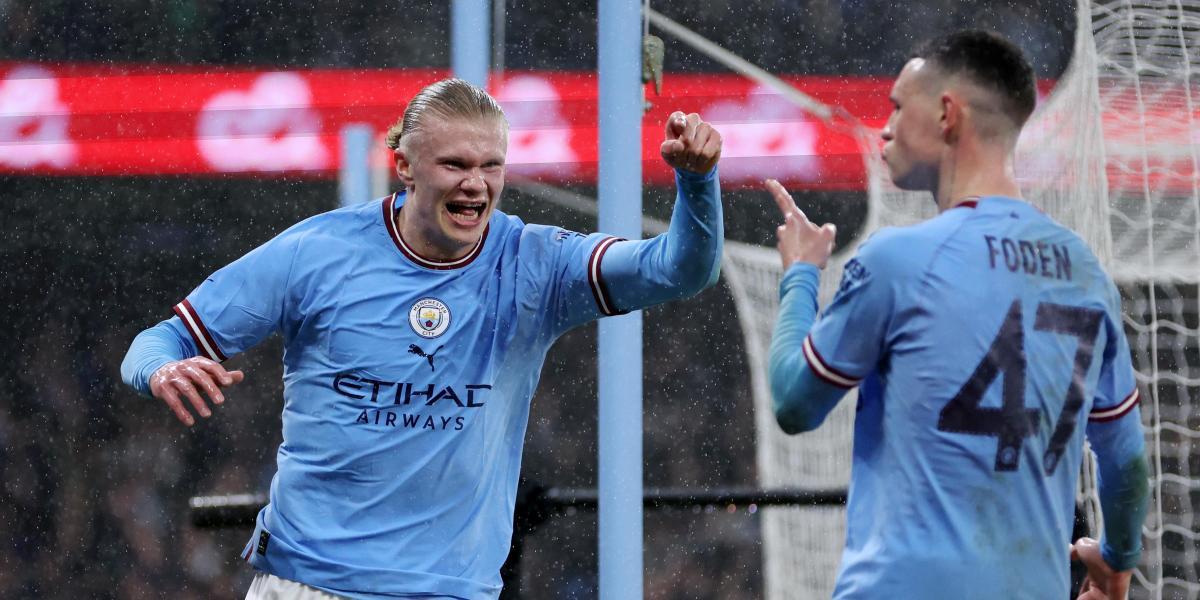 A Haaland se le caen los goles y el City ya está en 'semis'