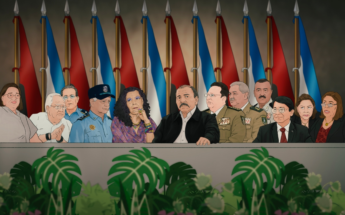 A la mesa con Daniel Ortega: los leales que se sientan junto a él