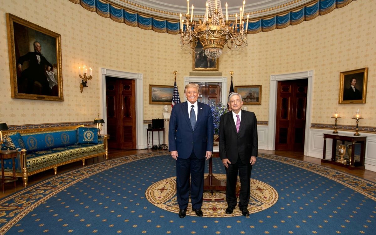 AMLO: si EU detiene a Trump es para quitarlo de boleta electoral