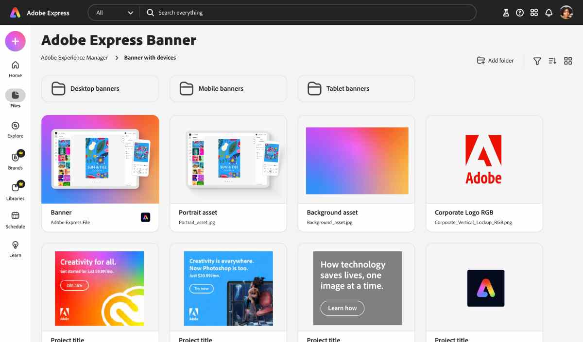 Adobe Express lanza un nivel empresarial con herramientas generativas de IA