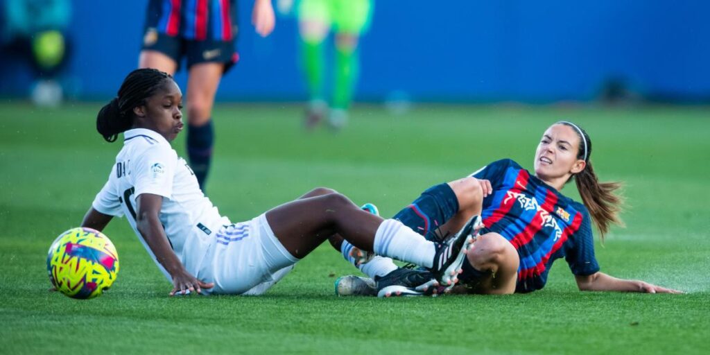 Aitana: "El Madrid tuvo más la pelota en algunas fases pero no llegó a puerta"