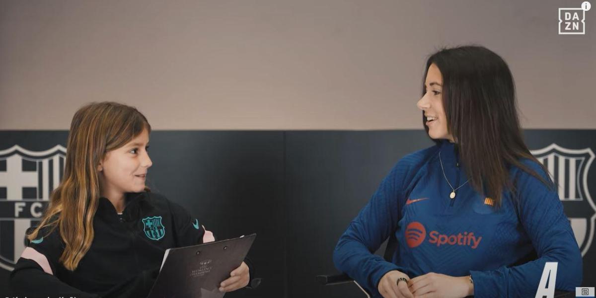 Aitana: "Mi ídolo de pequeña era Xavi"