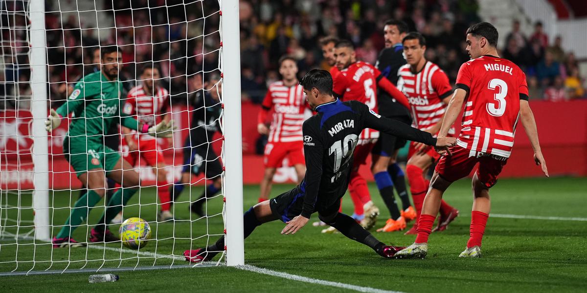 Al Girona se le escapa un punto de oro frente al Atleti