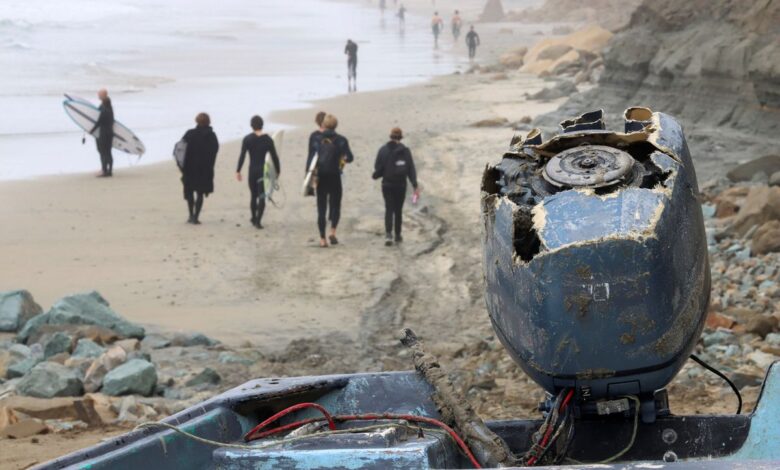 Al menos ocho muertos en el naufragio en California de dos barcas que transportaban inmigrantes