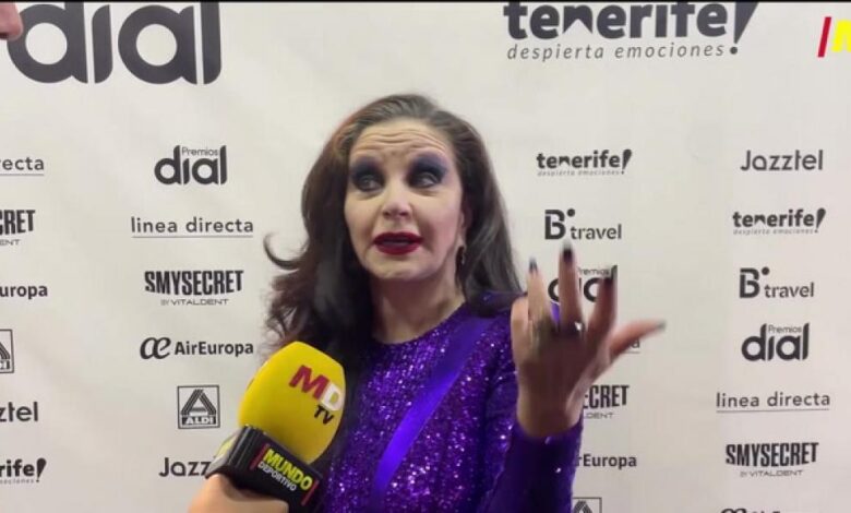 Alaska responde a las polémicas palabras de Blas Cantó: "Es muy intenso"