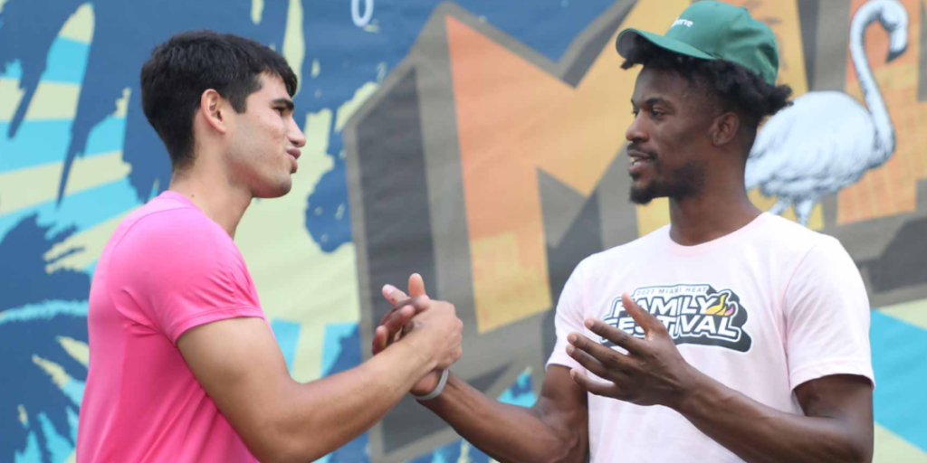 Alcaraz y su nueva amistad con una estrella de la NBA: "Es el número 1 por alguna razón"