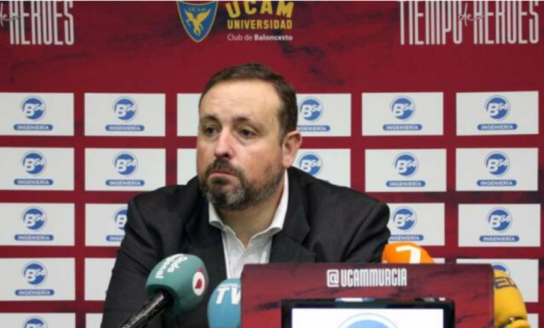 Alejandro Gómez (UCAM Murcia): "A FIBA le interesa que Unicaja nos gane"