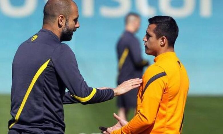Alexis Sánchez revela que Guardiola le quiso para el City