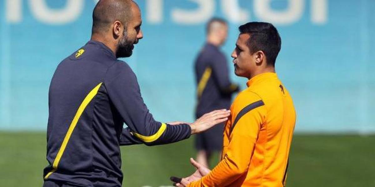 Alexis Sánchez revela que Guardiola le quiso para el City