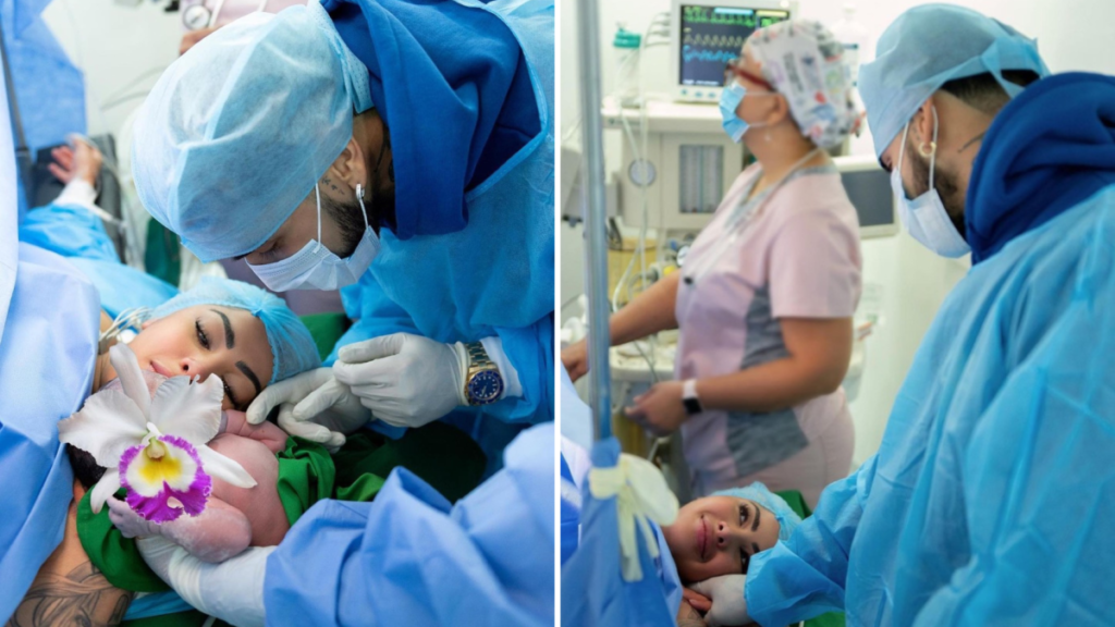 Anuel AA y Yailin La Más Viral dan la bienvenida al mundo a su hija Cattleya