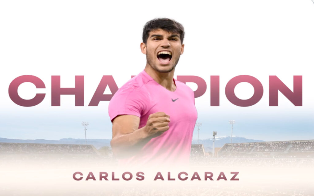 Arrolla Alcaraz a Medvedev y se corona en Indian Wells | Video