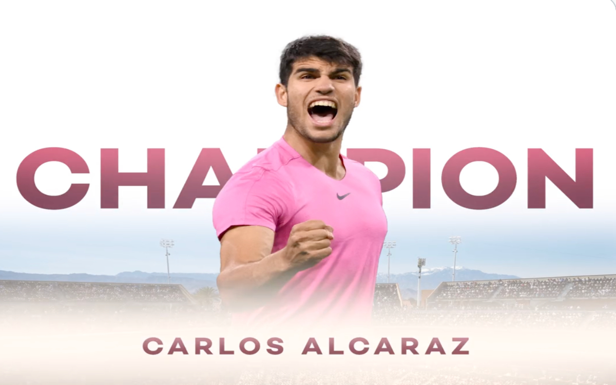 Arrolla Alcaraz a Medvedev y se corona en Indian Wells | Video