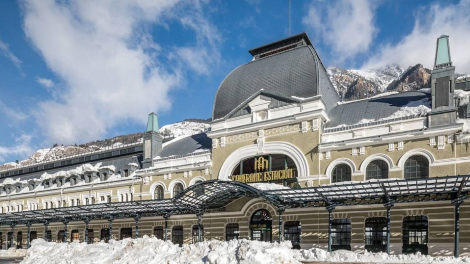 Así es la histórica estación de tren abandonada que ahora es un hotel