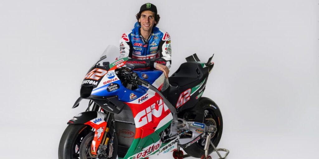 Así es la moto de Alex Rins en el Honda LCR