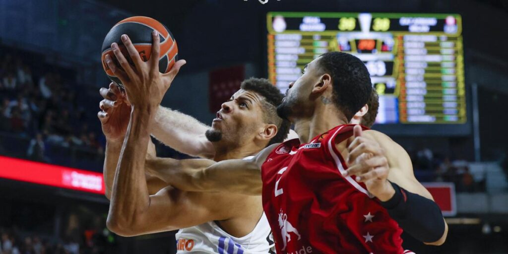 Así está la clasificación de la Euroliga tras la sufrida victoria del Real Madrid