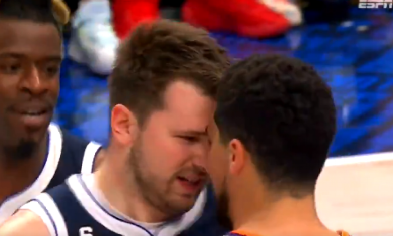 Así fue el pique entre Doncic y Booker: "Cállate la p... boca"