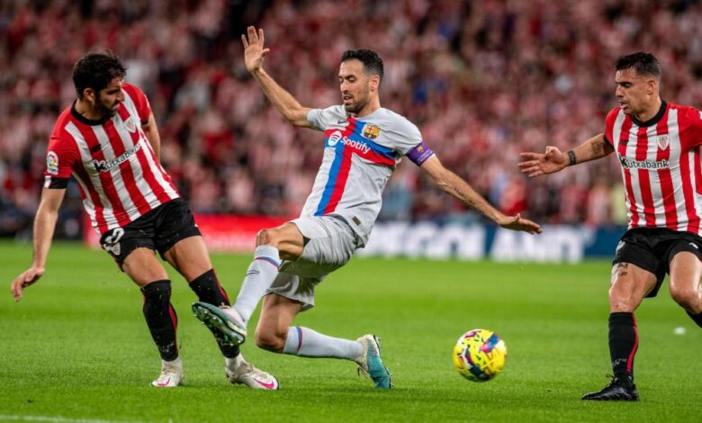 Athletic Club-Barça, en imágenes