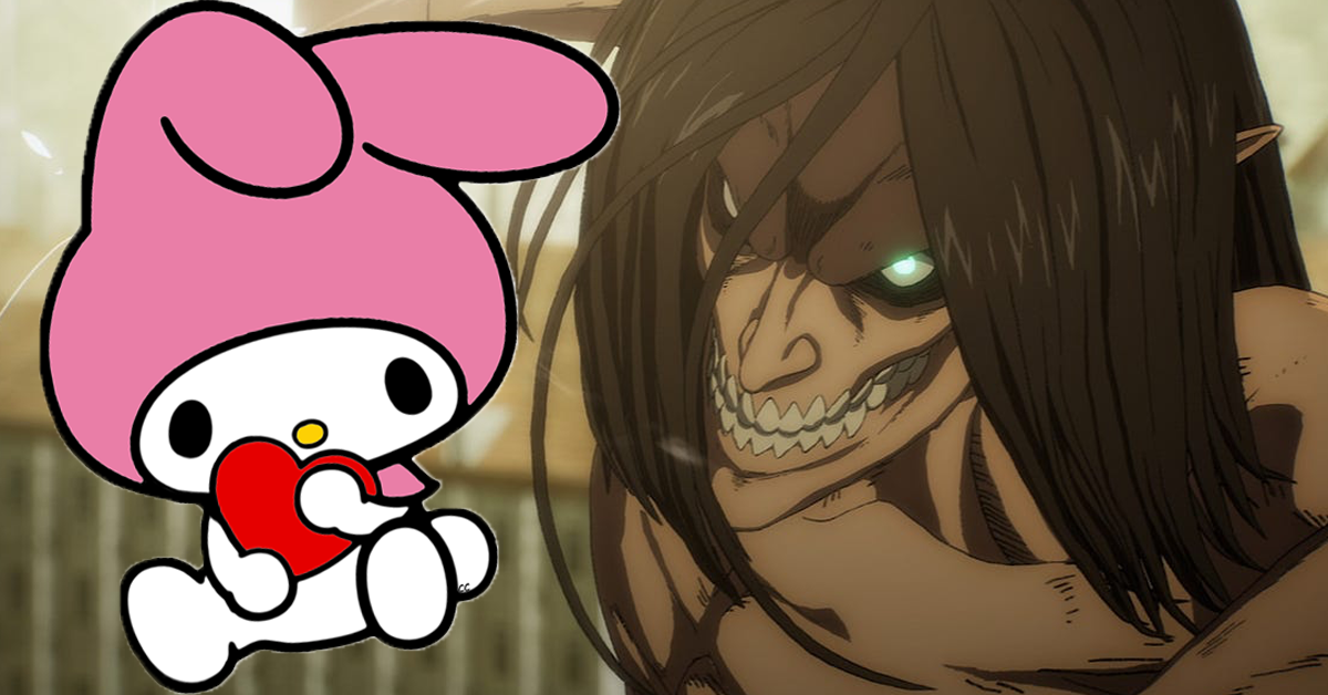 Attack on Titan revela nueva colaboración con Sanrio