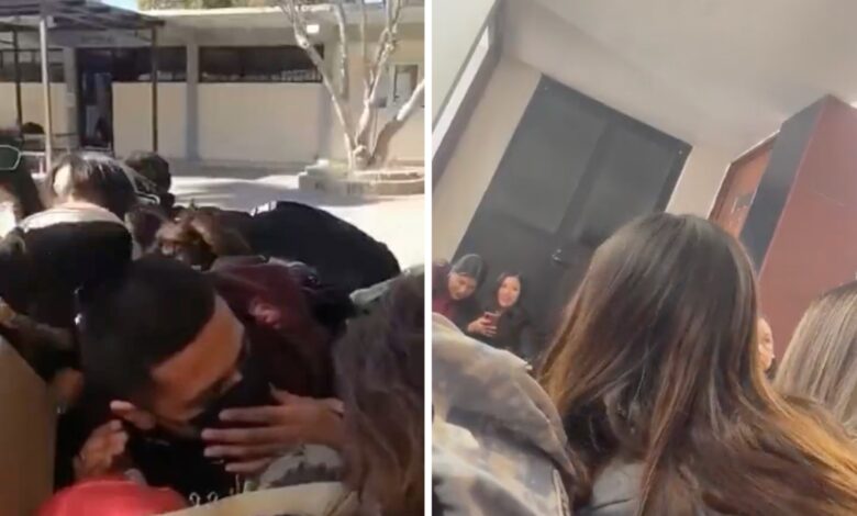 Balacera cerca de bachillerato en Sonora; estudiantes se resguardan