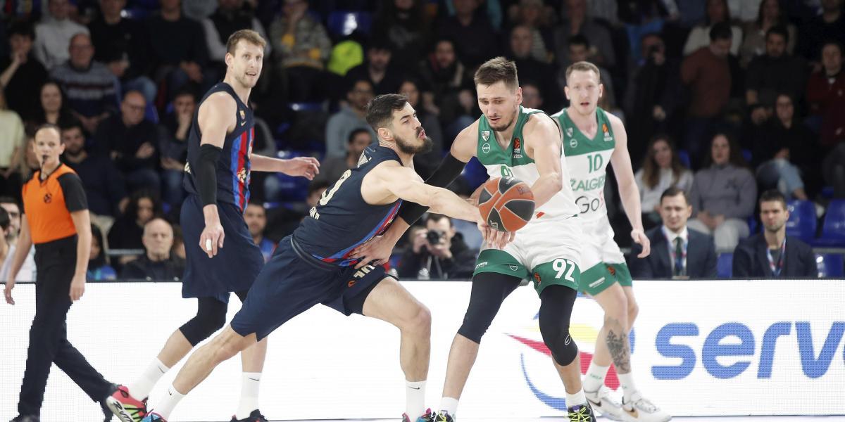 Barça-Zalgiris, en imágenes