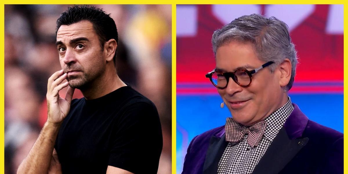 Boris Izaguirre no duda en decirlo esto a Xavi Hernández al encontrárselo en la misma fiesta