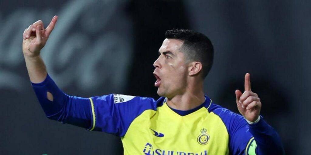 Cabreo de Cristiano Ronaldo con el árbitro