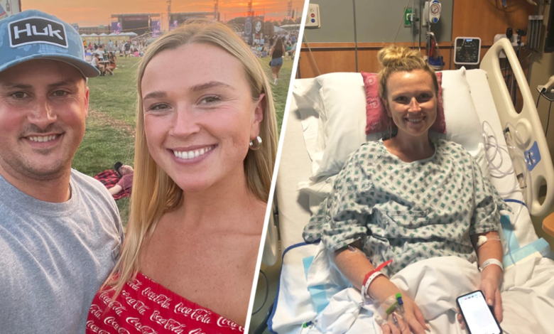Carly Barrett de 24 años sufría molestias estomacales; jamás se imaginó que fuera cáncer