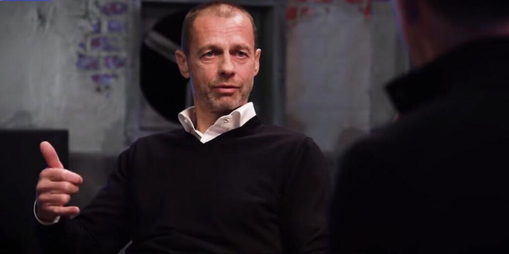 Ceferin revela los dos equipos que actuaron como 'infiltrados' en la Superliga