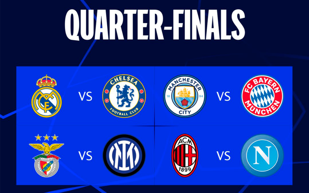 Champions League: Real Madrid y Chelsea repiten en cuartos de final | Sorteo