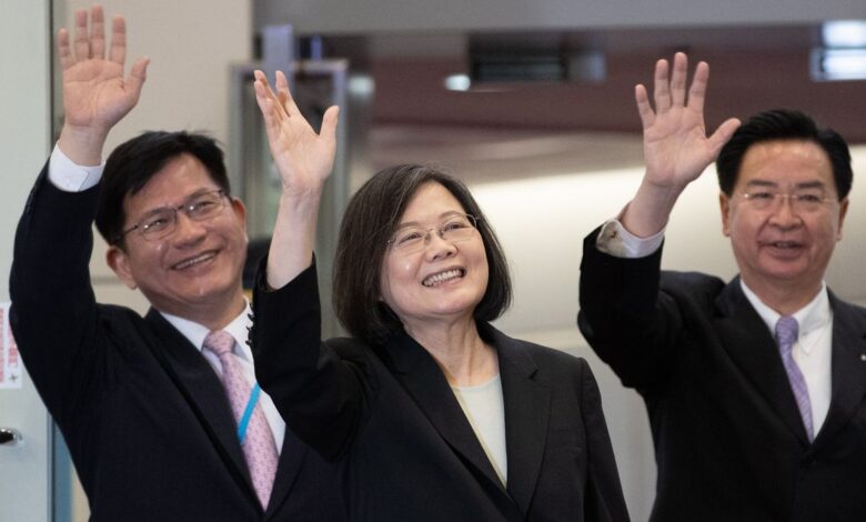 China amenaza con tomar represalias por el viaje de la presidenta taiwanesa a EE UU