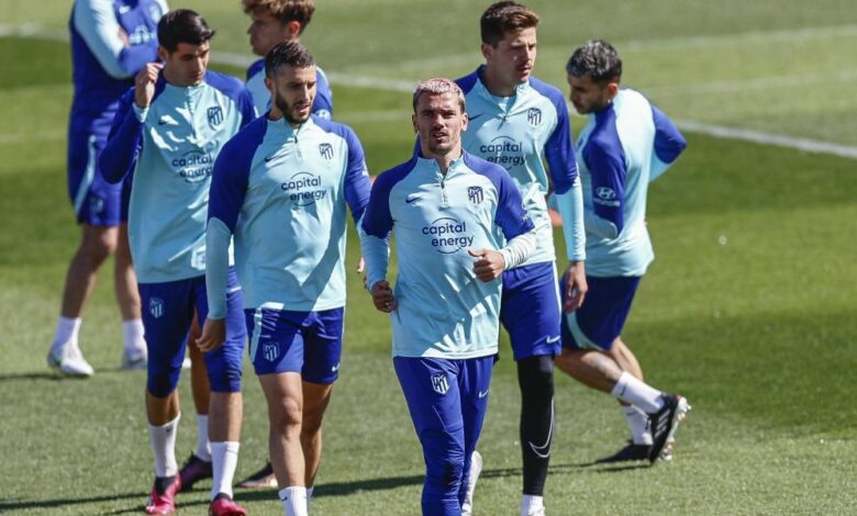 Convocatoria del Atlético de Madrid para medirse al Valencia