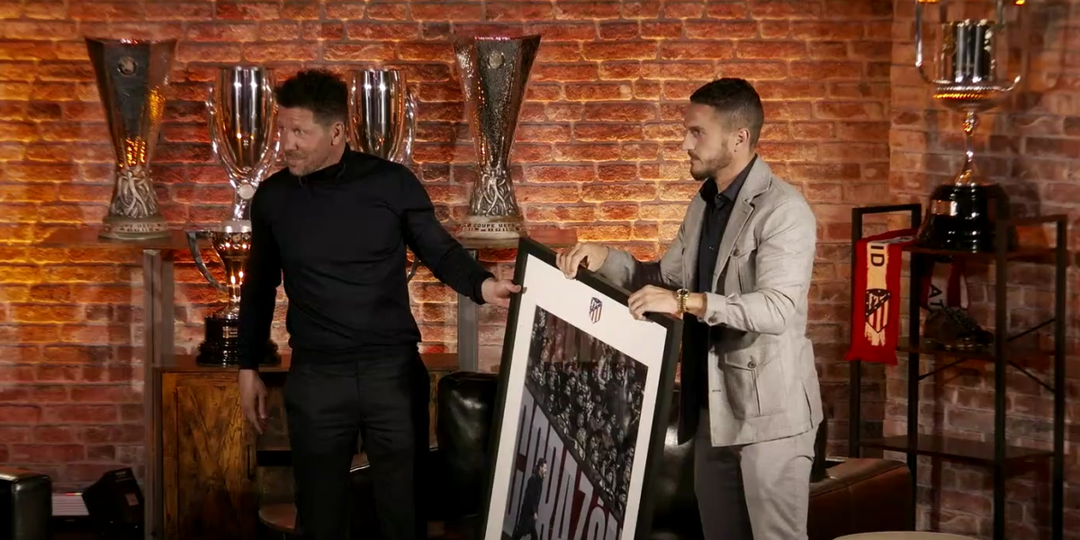 De los 613 partidos, el Cholo se queda "con la final perdida en Milán"