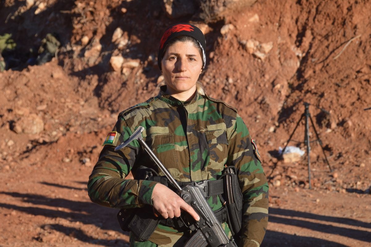 De manifestantes en Irán a guerrilleras en las montañas del Kurdistán iraquí