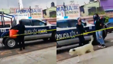 Denuncian a policía por usar patrulla para recoger su lavandería