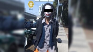 Detienen a sujeto que se caracterizó de 'Joker' para asaltar en CDMX