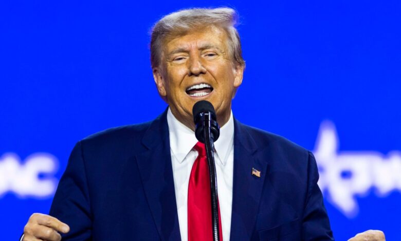 Donald Trump acusa a Joe Biden de estar relacionado con la investigación por parte de la Fiscalía de Manhattan