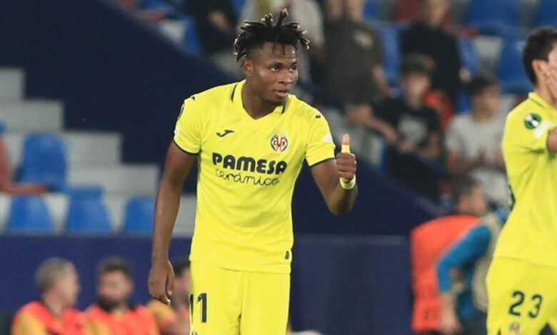 Dos goles de Chukwueze en tres minutos y el segundo, anulado