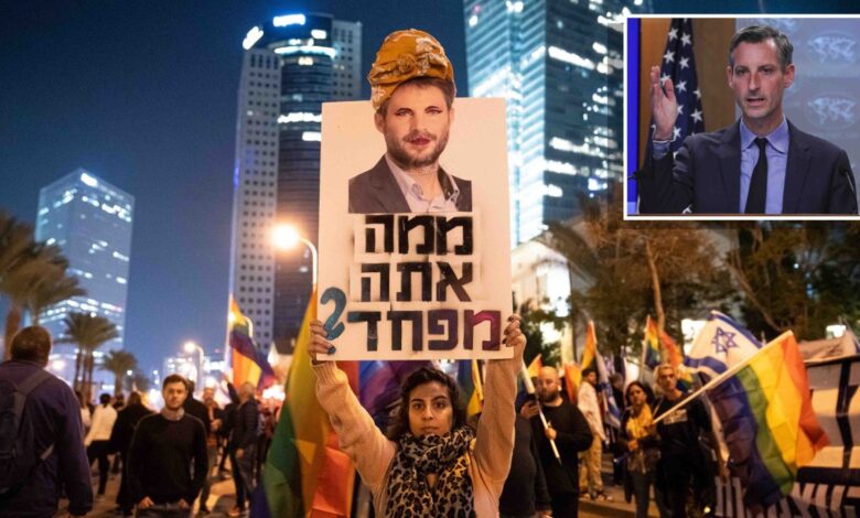 EEUU reprueba al ministro israelí que pidió aniquilar una aldea palestina