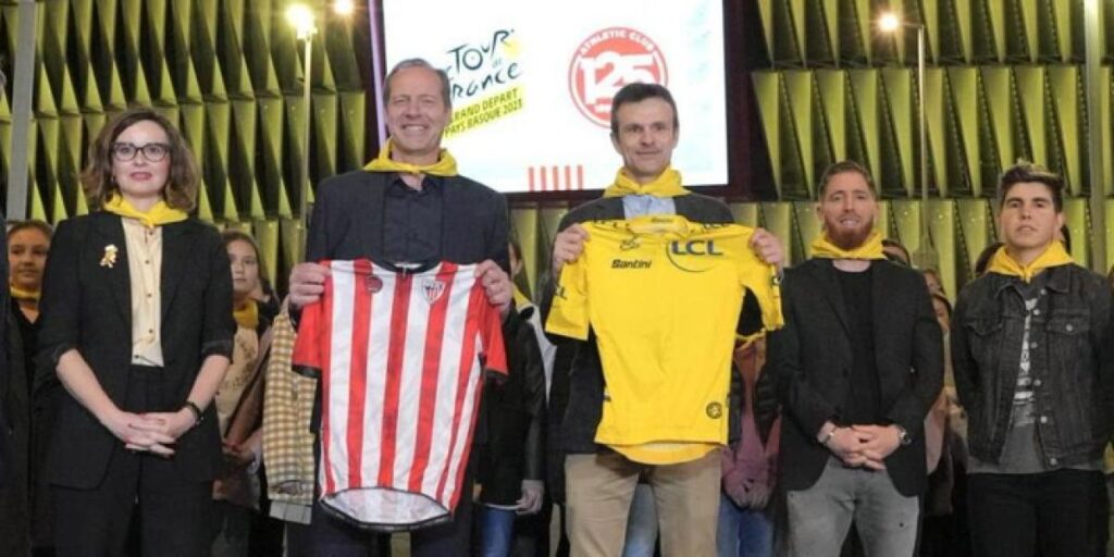 El Athletic se pasa al amarillo a 100 días de la salida del Tour