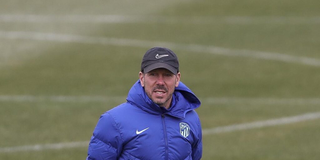 El Atlético regresa con una sesión de gimnasio