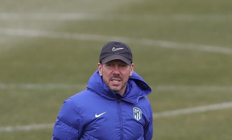 El Atlético regresa con una sesión de gimnasio