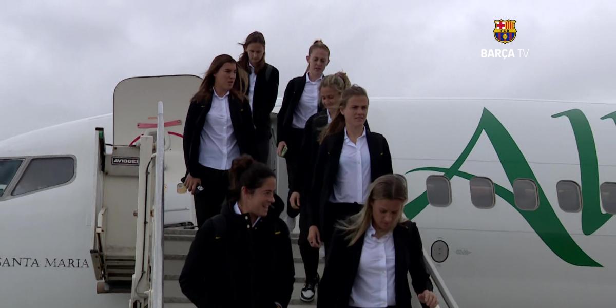 El Barça vuela a Roma con las bajas de Alexia, Pina y Mariona