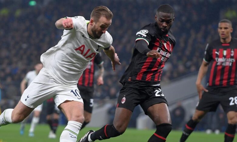 El Milan ya está en cuartos tras frenar al Tottenham