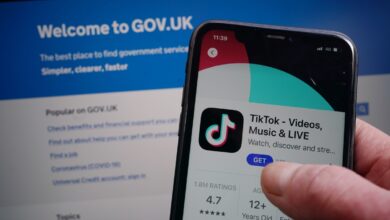 El Reino Unido se une a otros países para prohibir TikTok en dispositivos gubernamentales